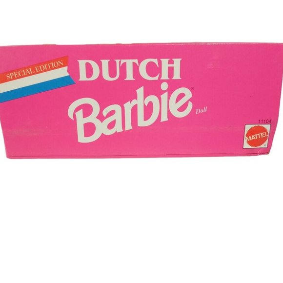Dutch Barbie #11104 Vintage Mattel 1993 Dolls of the World MINT-NRFB Spcl Ed - Picture 8 of 11